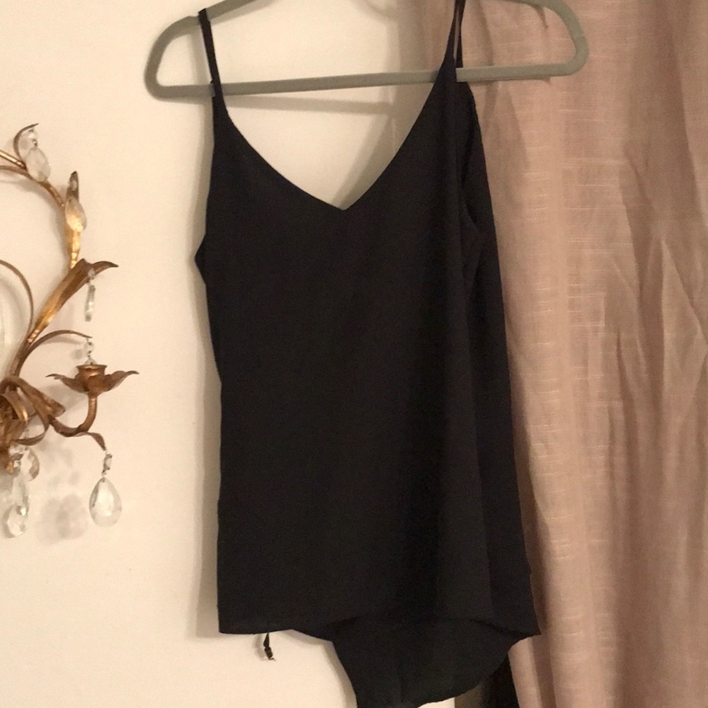 Zara Backless Basic Top